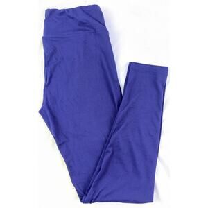 Lularoe Royal Purple Leggings OS NWOT